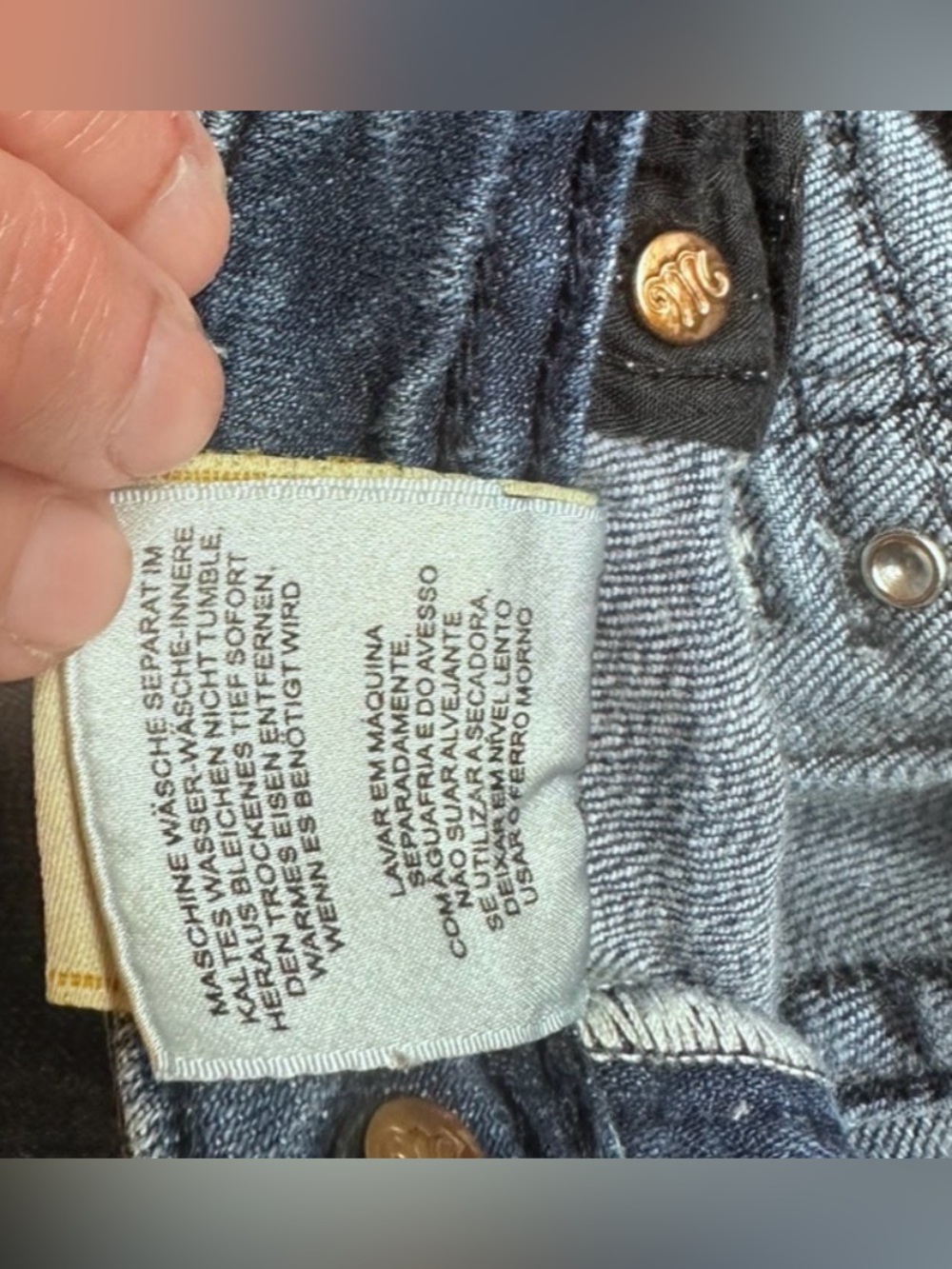 #D-13 MISS ME Girls Bootcut Jeans - Picture 8 of 8